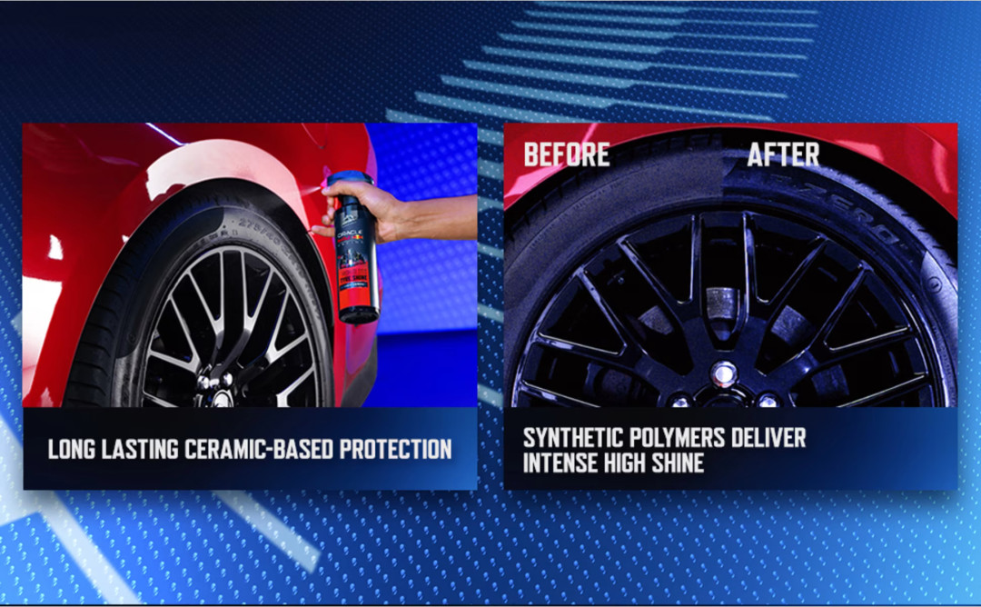 Ceramic High Gloss Tire Shine