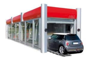 Mycí linky tunelové