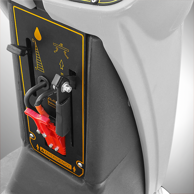 Podlahový mycí stroj Comfort XS 75 UP - ovládací páky