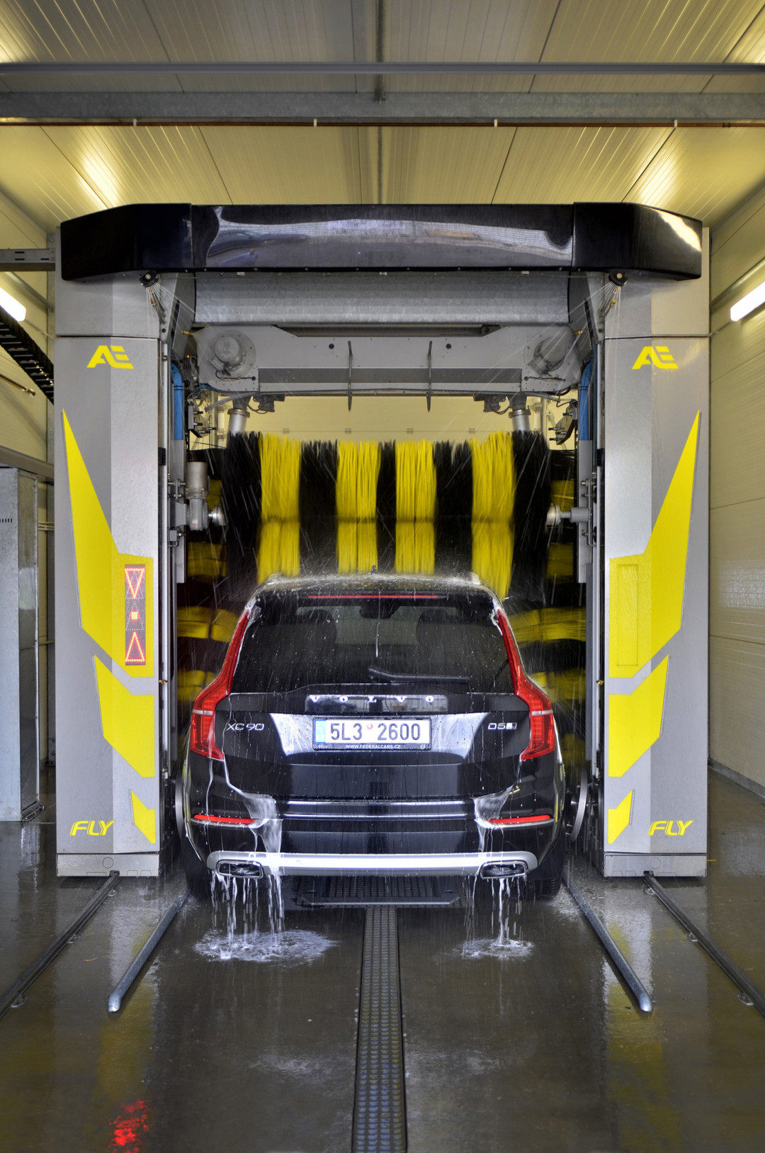 Kartáčové mycí linky