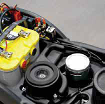 Podlahový mycí stroj QUICK 36E - baterie