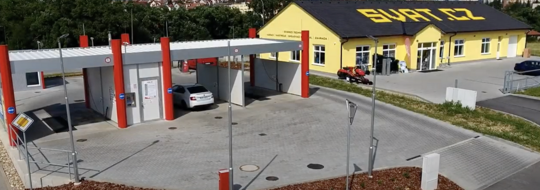 How we built the washing centre in Dačice | AutoMax Group