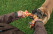 Hračka pes Uzel bavlněný 3 barvy 50,8 cm