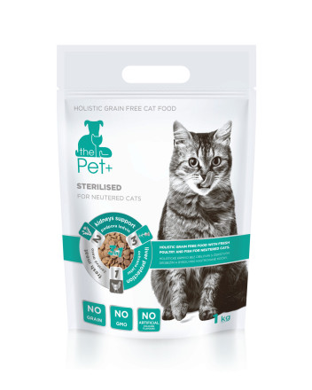 thePet+ 3in1 cat STERILISED - 1 kg | AutoMax Group