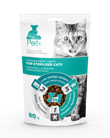 thePet+ cat Sterilised treat 80 g | AutoMax Group