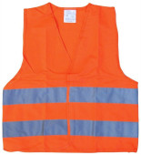 Vesta reflexná detská oranžová