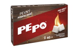 PE-PO podpalovač pevný 40 podpalů