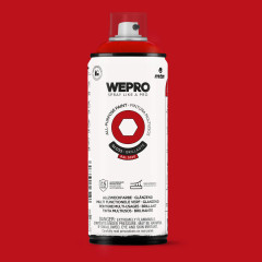 WEPRO Solvent Scarlet Red Gloss RAL 3020 400 ml | AutoMax Group