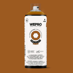 WEPRO Solvent Leather Brown Gloss RAL 8023 400 ml | AutoMax Group