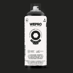 WEPRO Solvent Cosmos Black Satin Satin RAL 9005 400 ml | AutoMax Group