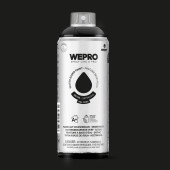 WEPRO Water Cosmos Black Satin RAL 9005 400 ml