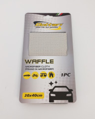 Mikrovláknová utěrka na sklo PREMIUM ,,WAFFLE“ | AutoMax Group