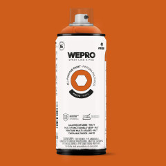 MTN WEPRO Solvent Spritz Orange Matt 400 ml | AutoMax Group
