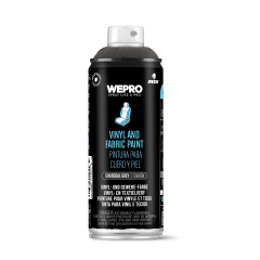 MTN WEPRO Vinyl And Fabric Paint Charcoal Grey 400 ml | AutoMax Group