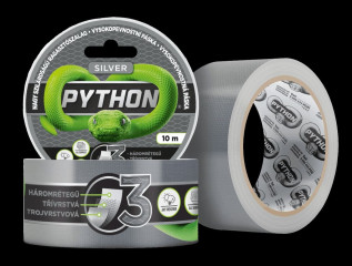 Vysokopevnostní páska PYTHON - 10 M Stříbrná | AutoMax Group