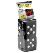 dekorácia kocky DADI čierna 8x8cm