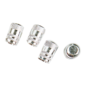 Čiapočky kov. 4ks TIRE CUP chrom