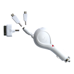 Nabíjačka CL 3 adaptéry 1AMP Smartphone | AutoMax Group