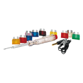 Poistky nož. 10ks + skúšačka 6/12/24V