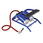 Hustilka nožná dvojpiestová bez manometra