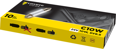 COYOTE žiarovky 24V