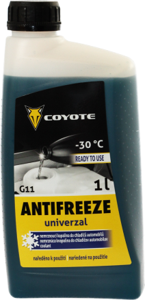 COYOTE Antifreeze G11 Univerzal READY -30°C 1L | AutoMax Group