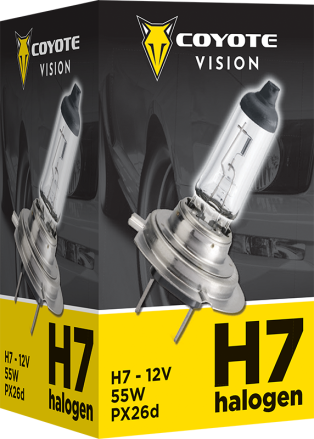 Žárovka 12V H7 55W COYOTE VISION | AutoMax Group