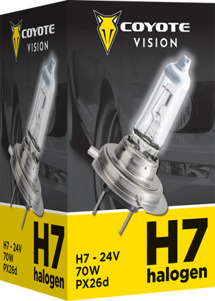 Žárovka 24V H7 70W COYOTE VISION | AutoMax Group