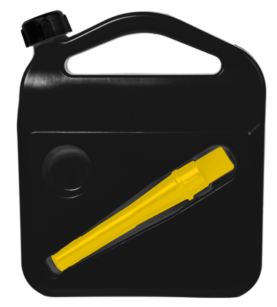 Kanister PHM COYOTE SECURE 5l plast čierno/žltý | AutoMax Group