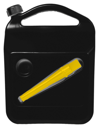 Kanister PHM COYOTE SECURE 10l plast čierno/žltý | AutoMax Group