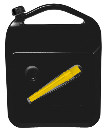 Kanister PHM COYOTE SECURE 20l plast čierno/žltý | AutoMax Group