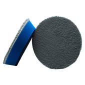 Polírozó korong hibrid kék/szürke - méret M -