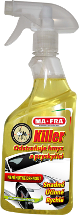 KILLER 500ml - odstraňuje hmyz a živice - rozprašovač CZ/SK/HU | AutoMax Group