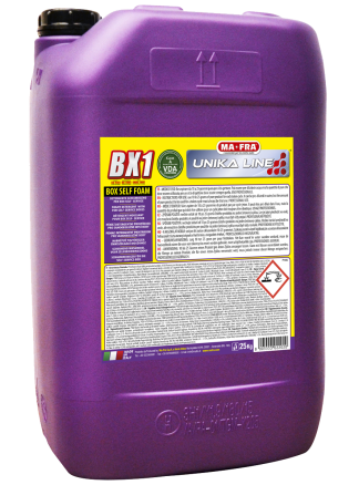 Unika - Box Self Foam BX1 CZ/SK/HU - 25kg - vysoko penivý detergent | AutoMax Group