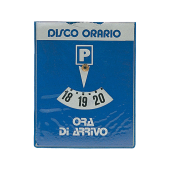 Hodiny parkovacie modre