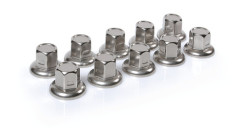 Kryty šroubů kol ocelové 32mm - set 10 ks | AutoMax Group
