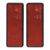 Odrazka obdĺžnik červená