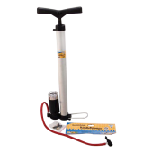 Hustilka ručná s manometrom ALU