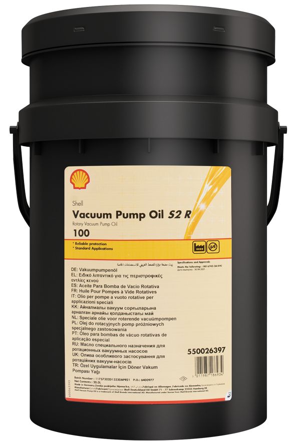 Shell Vacuum Pump Oil S2 R 100 - AutoMax
