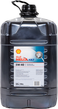 Shell Helix HX7 5W-40_1*20L (Ecopack) | AutoMax Group