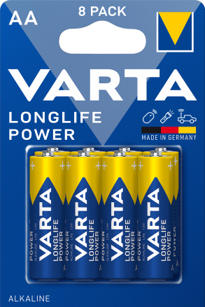 Longlife Power 8 AA (Single Blister) | AutoMax Group