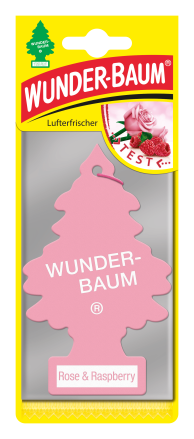 WUNDER-BAUM Rose & Raspberry osvěžovač stromeček | AutoMax Group