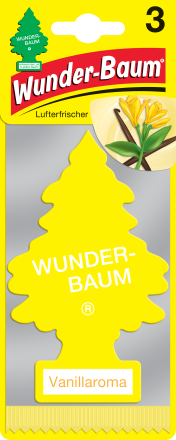 WUNDER-BAUM Vanillaroma osvěžovač stromeček 3 ks | AutoMax Group