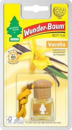 WUNDER-BAUM Classic tekutý osvěžovač vanilka 4,5ml | AutoMax Group